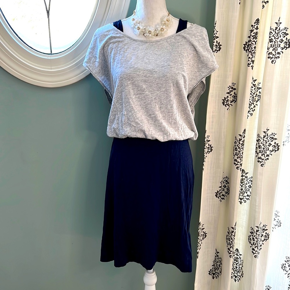 Express Cotton Modal Dolman Sleeve Dress Size L